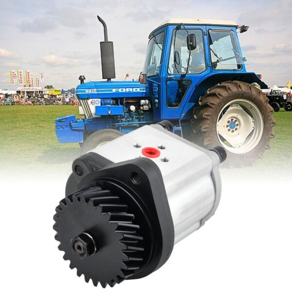 Hydraulic Pump F0NN600AA Compatible with New Holland 5640 6640 7740 7840 8240 8340 LB115 TS100 TS110 TS115 TS90