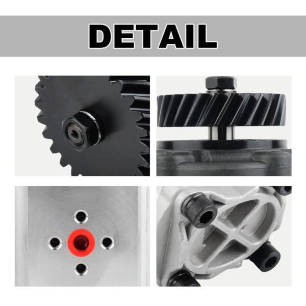 Hydraulic Pump F0NN600AA Compatible with New Holland 5640 6640 7740 7840 8240 8340 LB115 TS100 TS110 TS115 TS90 - Image 4