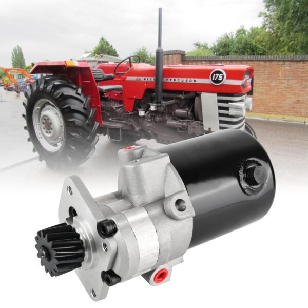 Power Steering Pump 523092M91 897147M95 897147M92 897146M94 Compatible with Massey Ferguson 30,31,165,175,382,50C，50D,6500 A4.236，A4.248.