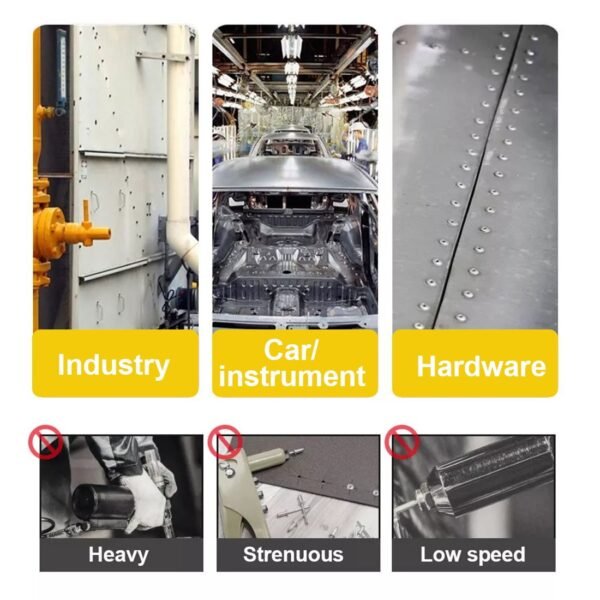 Cordless Brushless Rivet Gun for for Dewalt 20v Battery, Blind Riveter Tool(Battery Not Included) - Image 9