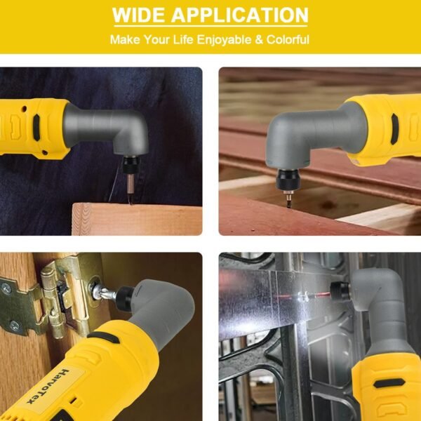 20V Brushless Cordless Impact Driver 50-180N.m Compact 3/8 Impact Driver for Dewalt 20V Battery DCB204 DCB205 DCB206 DCB203 DCB201 DCB207 Battery(Battery Not Included) - Image 9